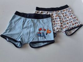 146/152 - Grösse, 2er SET Boxershorts für Jungen