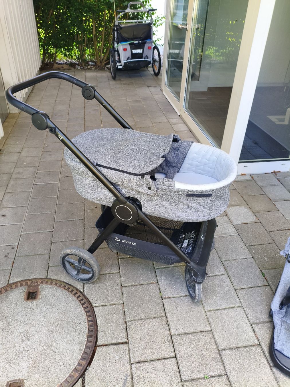 Stokke Carrozzine: Stokke Beat Kinderwagen inkl. Babyschale & Sitz – Usato da Volketswil venduto da Bane88 2
