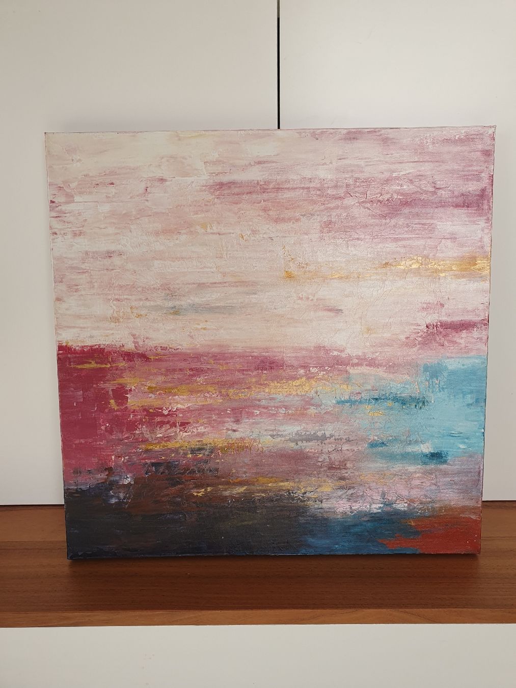Gemälde: Abstract Rose "Sale" – Neu (gemäss Beschreibung) aus Klingnau von Soldekorarte 1