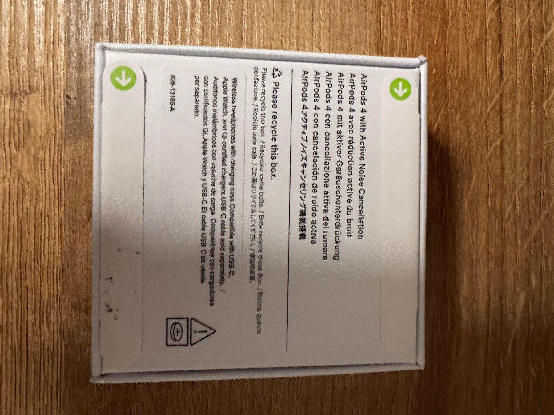 Cuffie: AirPods 4 mit ANC – Nuovo (secondo la descrizione) da Chur venduto da wel_75xh 1