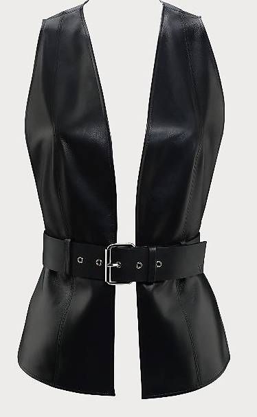 Gürtel: YVY Black Leather Buckle Belt Size 70 – Gebraucht aus Zürich von andreagerber23 2