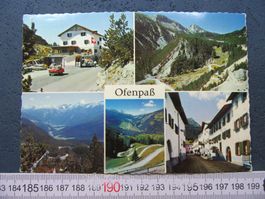 OFENPASS PASSHÖHE TANKSTELLE OLDTIMER AUTOS AK GR