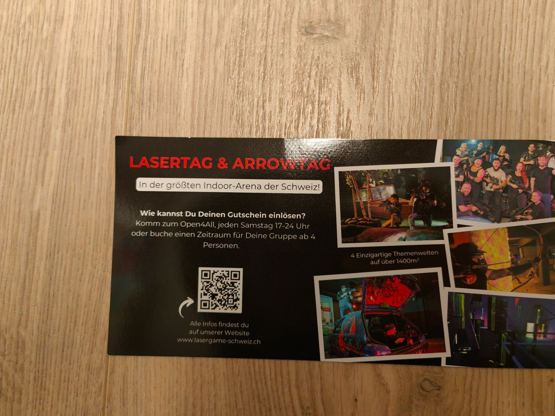 Buoni: Lasergame Schweiz Wertgutschein CHF 65.-- – Nuovo (secondo la descrizione) da Schöftland venduto da sil_bn9x 1