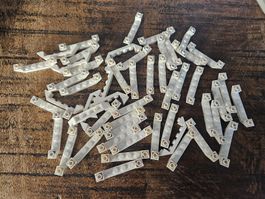 lego 52501 lot de 50 pièces White Slope, Inverted 45 6 x 1 