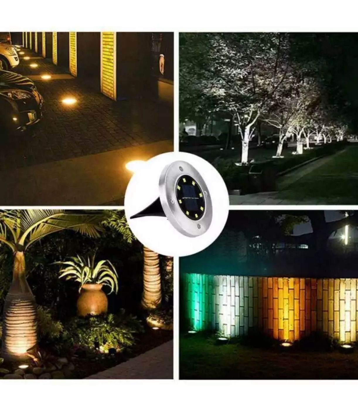 Lampen: +10x12LED Solarlampe Garten Beleuchtung – Neu und originalverpackt aus Amriswil von JaJa-Express