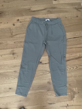 Mintgrüne Stoffhose