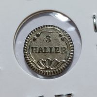 3 Haller ohne Jahr 18./19. Jh. Zürich stgl