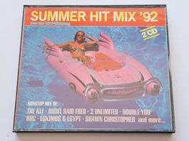 CD Summer Hit Mix 92 ( Double album mix non stop )