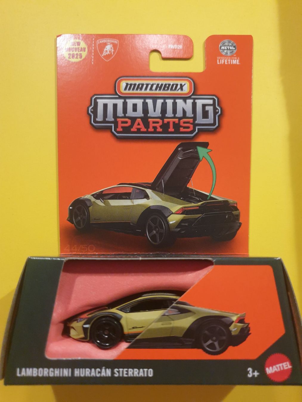 Matchbox Modellini d'auto: Matchbox LAMBORGHINI HURACÁN STERRATO – Nuovo e nell'imballaggio originale da Oftringen venduto da Rotor 1