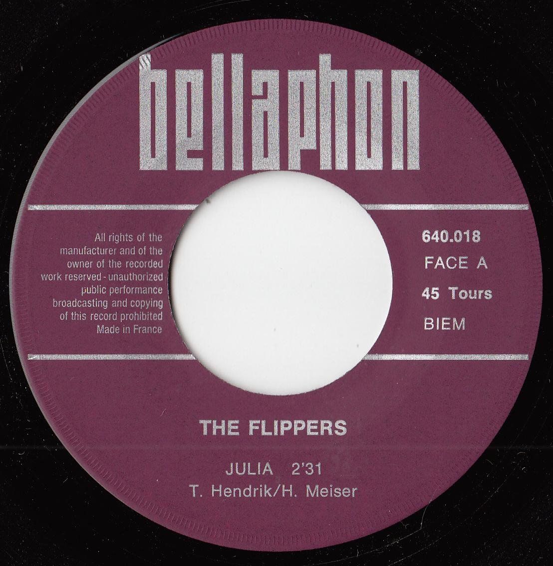 Dischi in vinile: Die Flippers Vinyl Single von 1970 – Usato da Volketswil venduto da Abcrecords 2