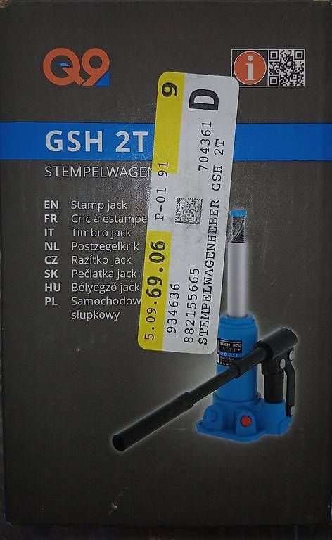 Tutti gli attrezzi: Stempelwagenheber GSH 2T – Nuovo e nell'imballaggio originale da Aarwangen venduto da Tobias8000 1