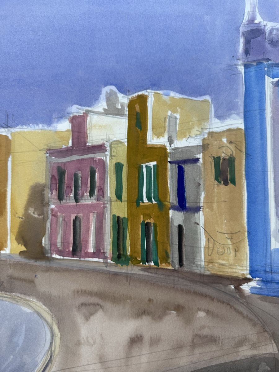 Dipinti: Emil Hungerbühler Aquarell signiert – Usato da Chur venduto da CJ340 3