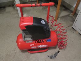 Kompressor OMA 1 HP 2 rot gebraucht funktionsfähig