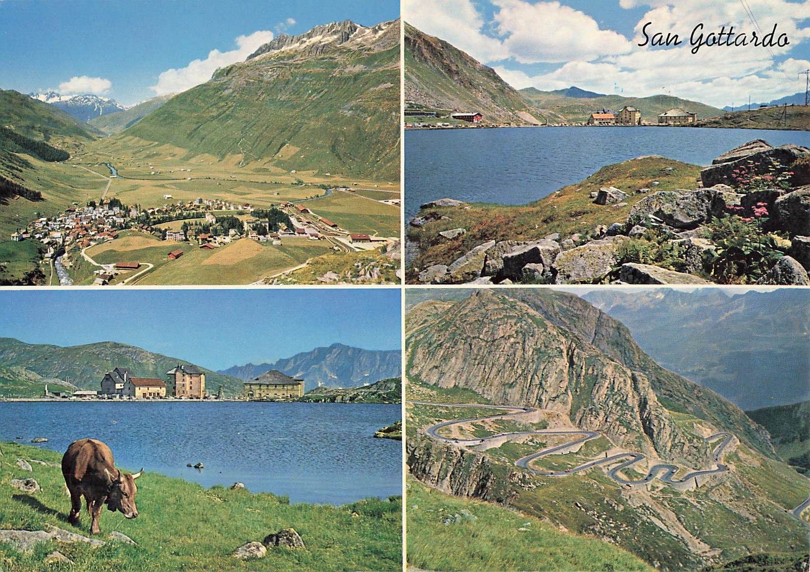 Cartoline postali: San Gottardo formato 21 x 15 – Usato da Biasca venduto da Blenio71