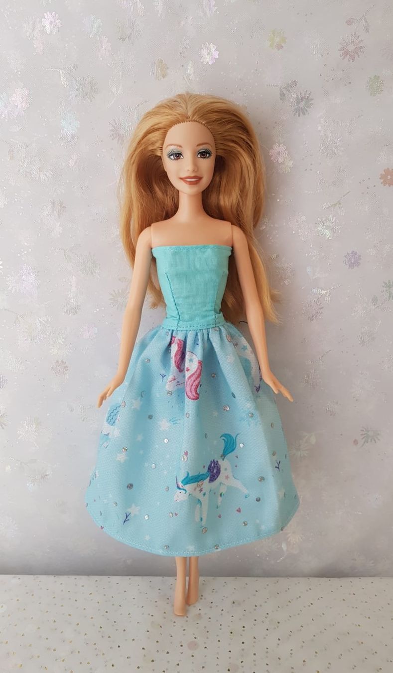 Bambole: Barbie Kleid – Nuovo (secondo la descrizione) da Lachen SZ venduto da Sakura4hime