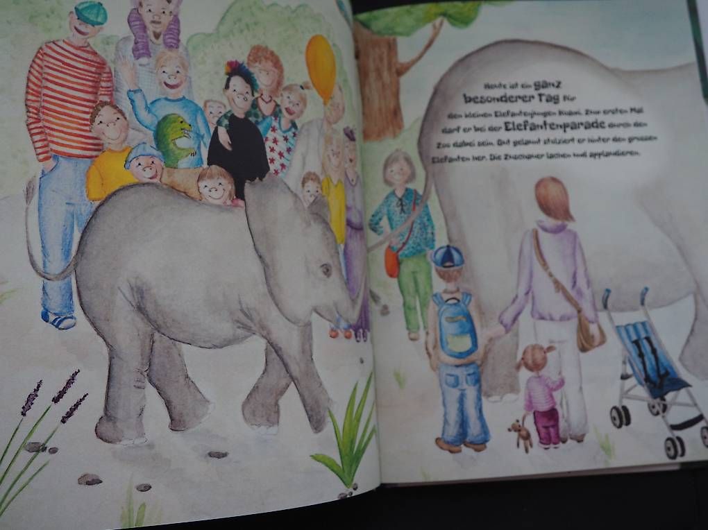 Bücher: Kinderbuch KOAMI,eine Elefantengeschichte,farbig illustriert – Gebraucht aus Basel von Renato_hirzi 3