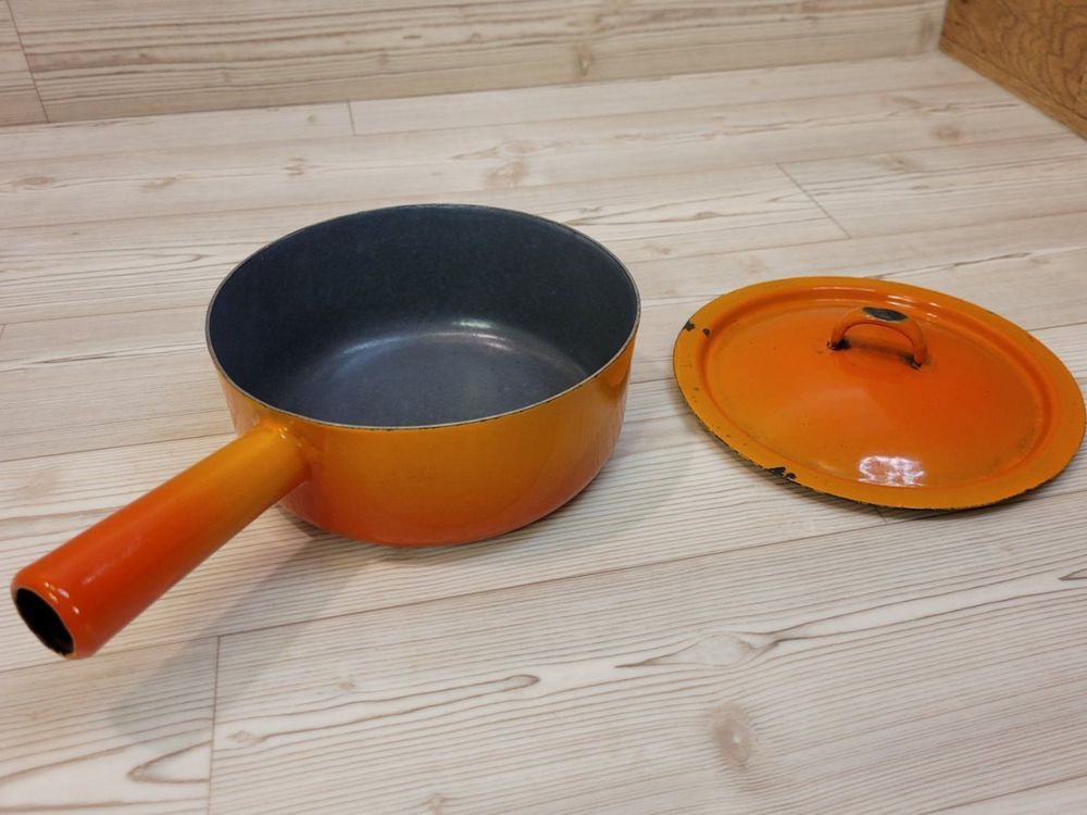 Suppentopf Eisen 24cm - Handgeschmiedet Mit Holzgriff