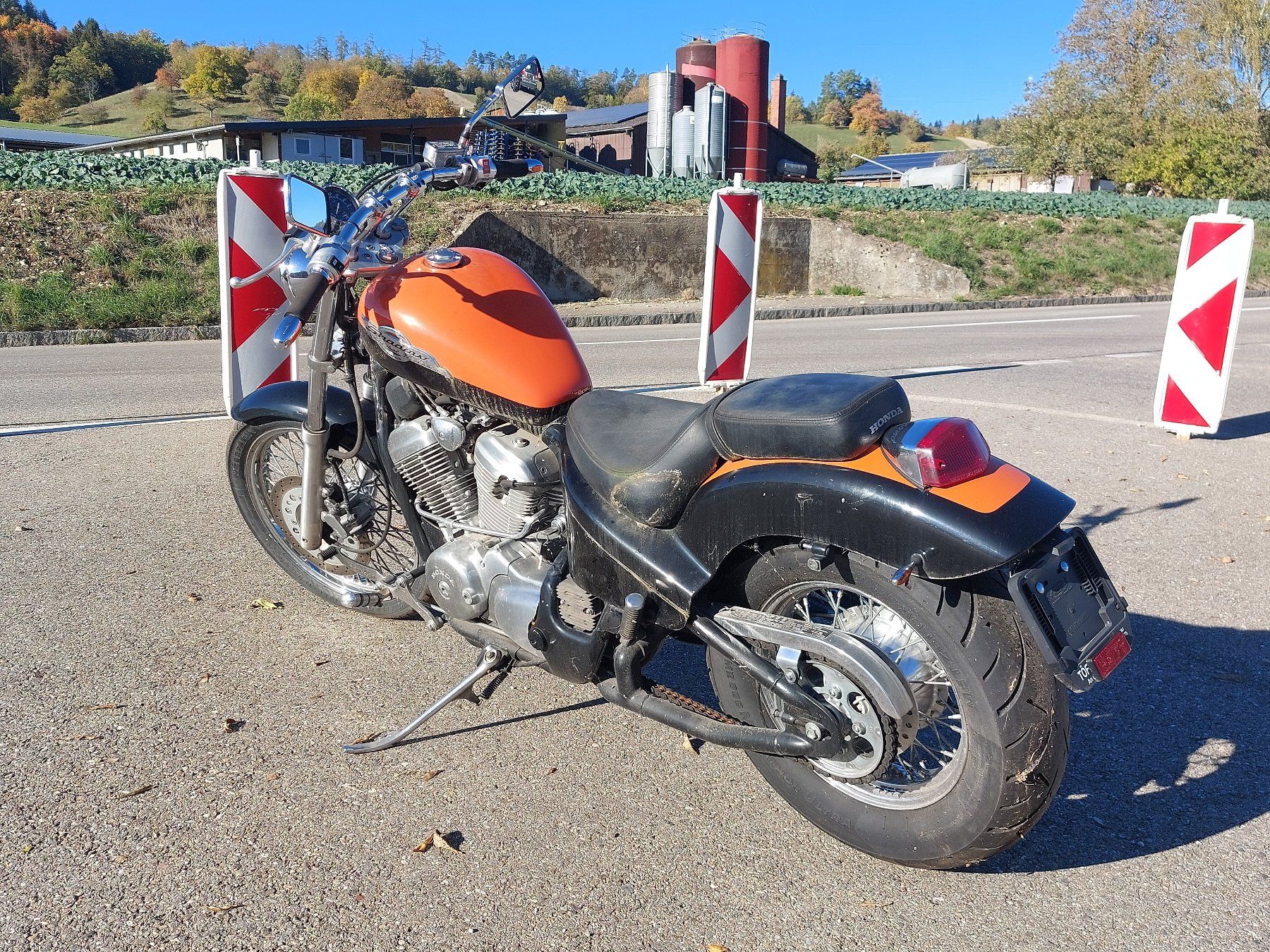 Honda Chopper: Honda Shadow VT 600 ccm PC21 E Chopper Unfall Motorrad – Difettoso da Schleitheim venduto da ZieglerMotoRecycling 4