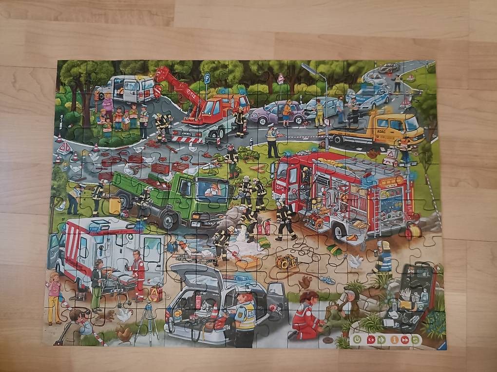 Tiptoi Puzzle: Ravensburger-tiptoi Puzzeln, Entdecken, Erleben: Im Einsatz – Usato da Münchenstein venduto da Bouba3 2