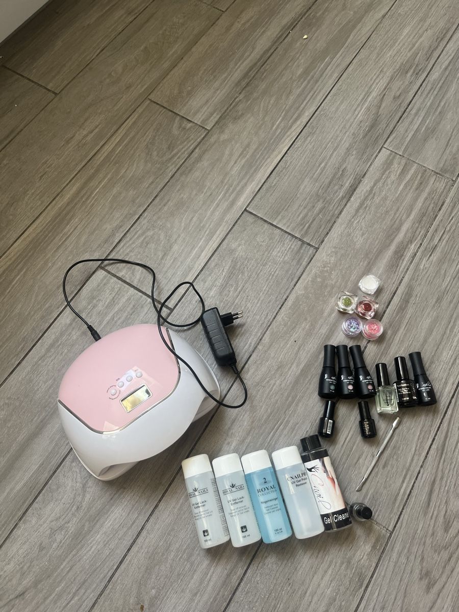 Unghie finte: Kit ongles + Lampe UV LED – Usato da Fontaines NE venduto da madamezo