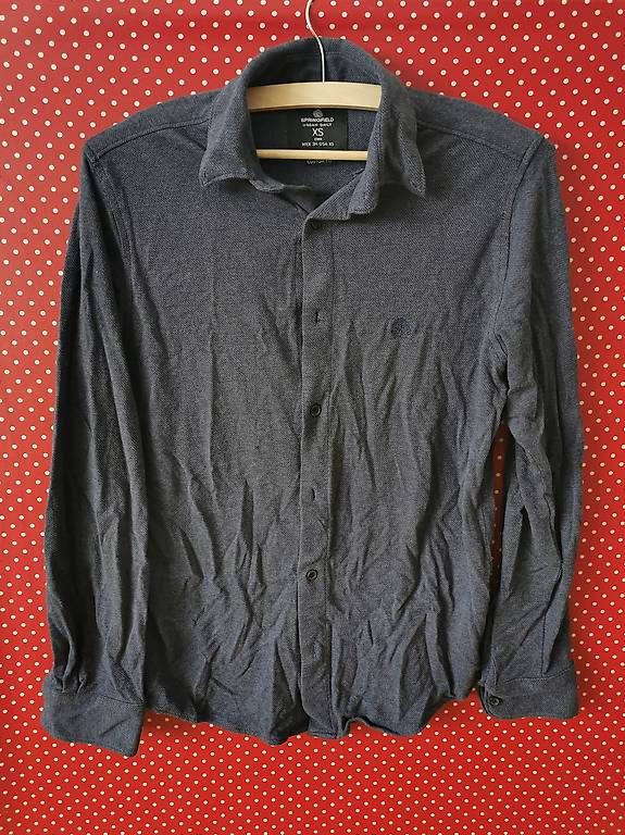 Camicie: Hemd Dunkelblau Springfield Gr. XS – Usato da Zürich venduto da nina46