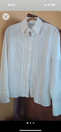 Damenbluse weiss Grösse 42