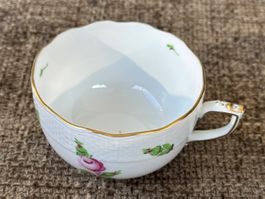 Einzigartige Porzellan-Tasse HEREND TOP RAR