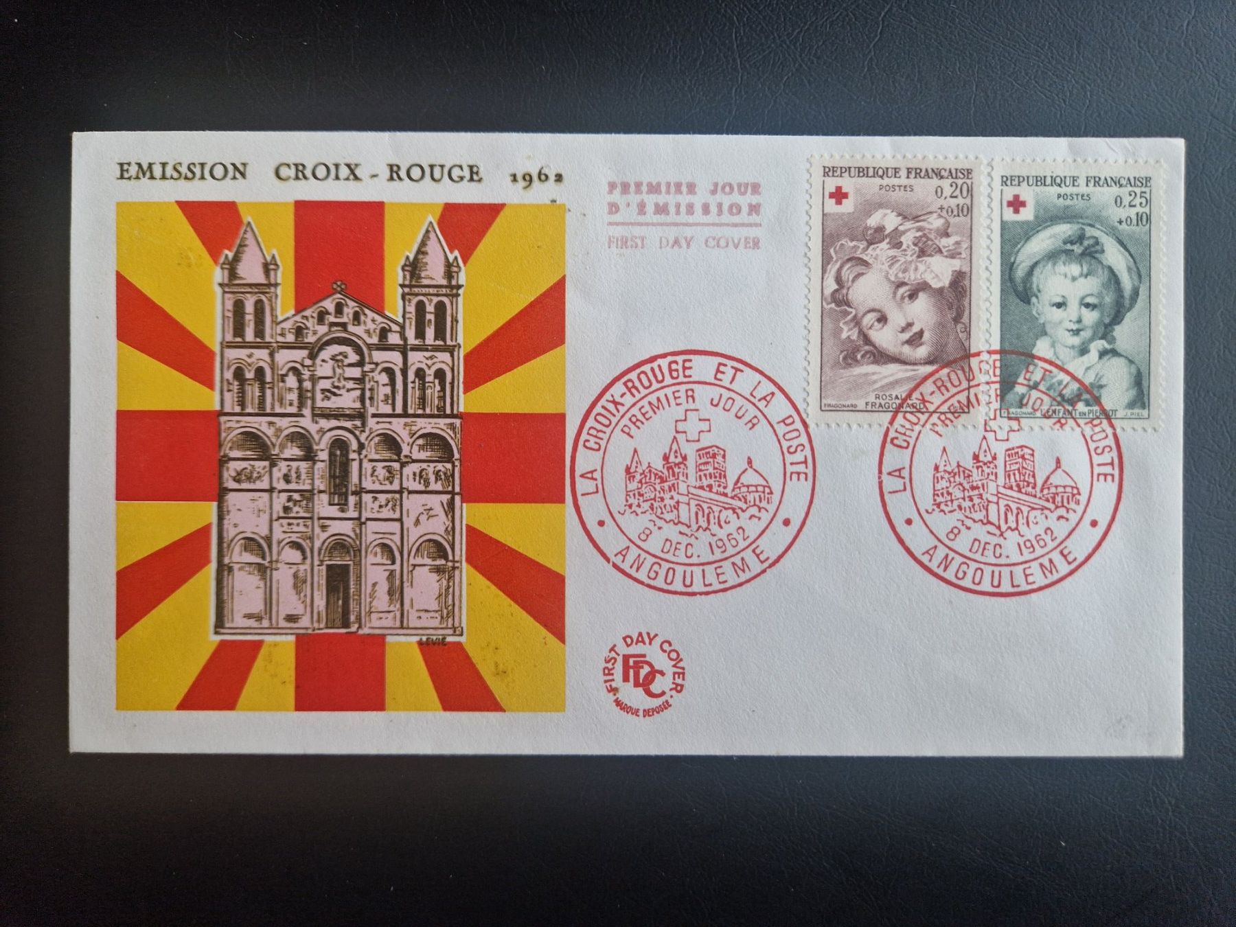 Tutti i francobolli: France   1962   FDC – Usato da Bouveret venduto da hckoala