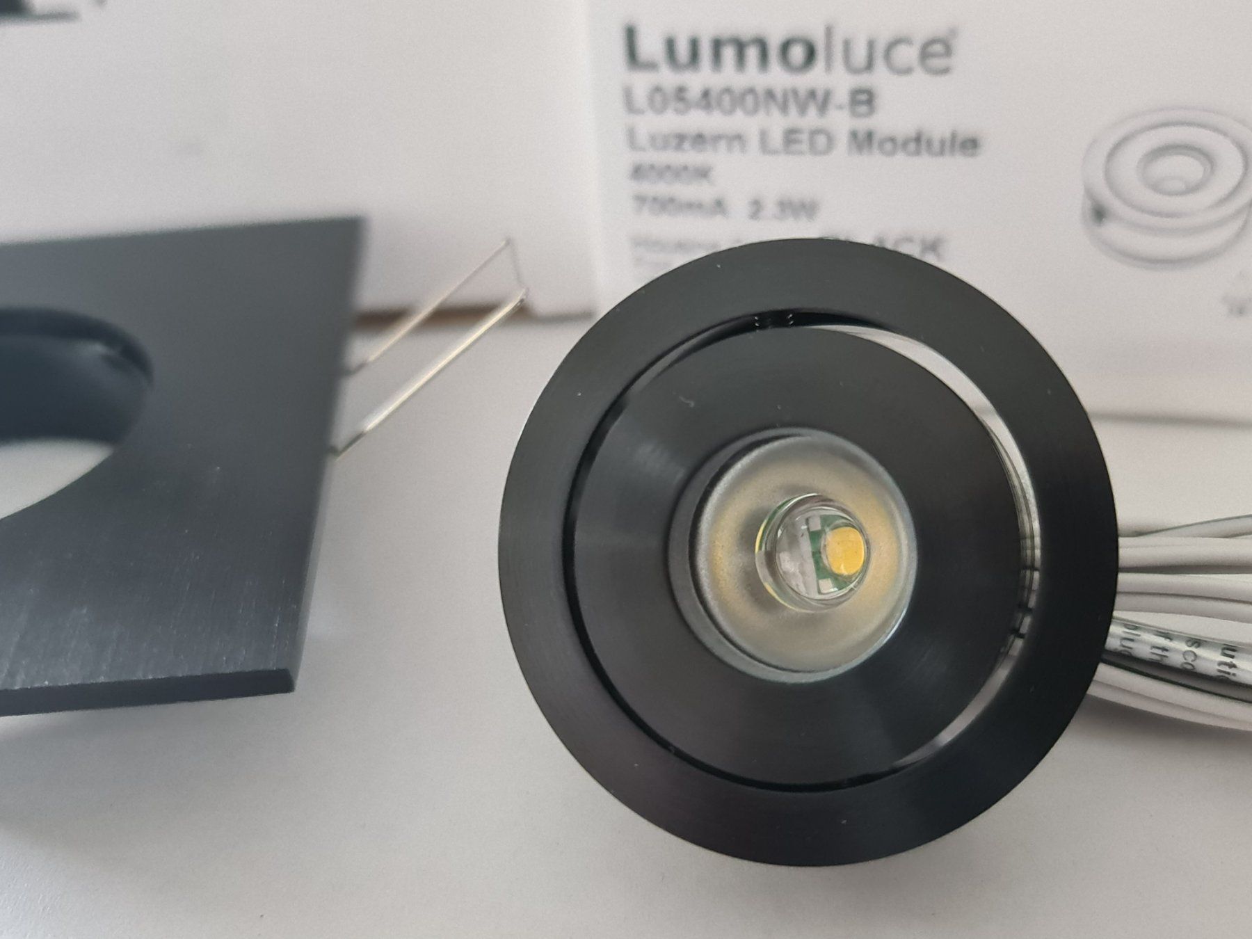 Lampade: Lumoluce LUZERN LED Einbauspot Möbeleinbau oder Deckeneinbau – Nuovo e nell'imballaggio originale da Uerkheim venduto da Kaufoption 2