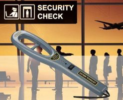 Metalldetektor für Sicherheit