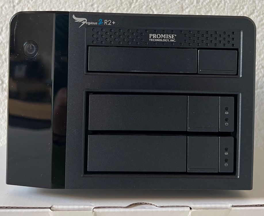 Promise Pegasus2 Serie - Pegasus2 R2+ inkl. 2x EXOS 8TB HDD (Gebraucht ...