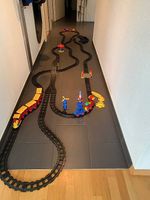 Eisenbahn mit Schienen