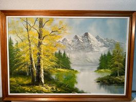 Peinture à l'huile sur toile