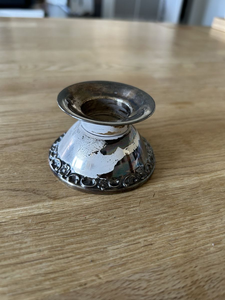 Portacandele: Kerzenständer aus Silber – Usato da Basel venduto da kitu 1