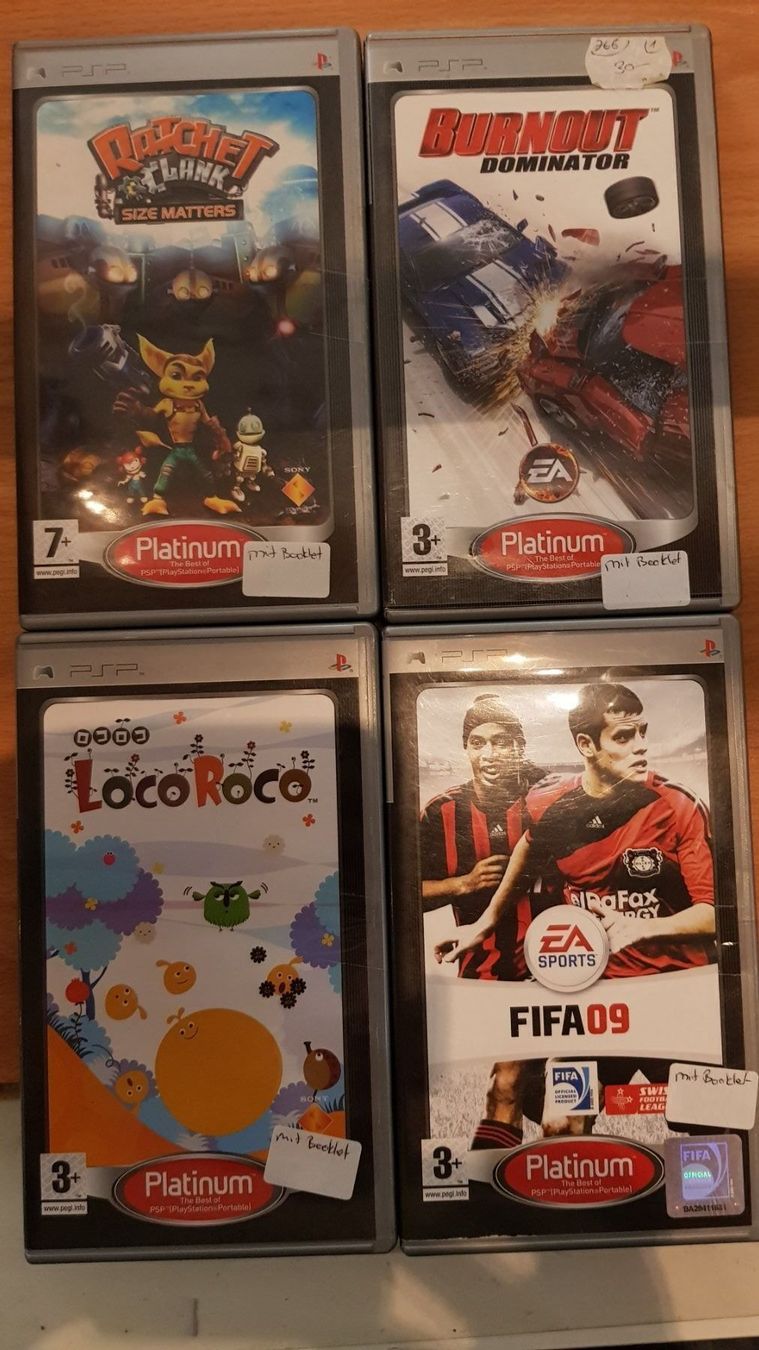 Spiele: 7 PSP Spielel – Gebraucht aus Schwarzenburg von Flamingo07 1