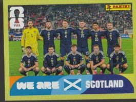 FIFA WORLD CUP 2026 Panini Sticker SCO 13 WE ARE SCOTLAND