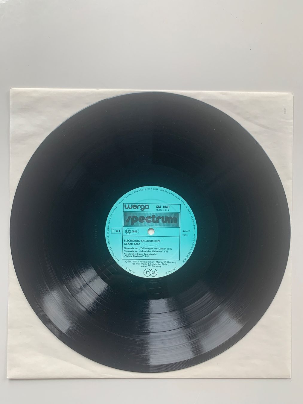 Schallplatten: Oskar Sala - Electronic Kaleidoscope – Gebraucht aus Zürich von ZuercherBrockenhaus 3