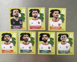 Panini WM 26 Sticker JOR 2,4,12,14,16,18,19