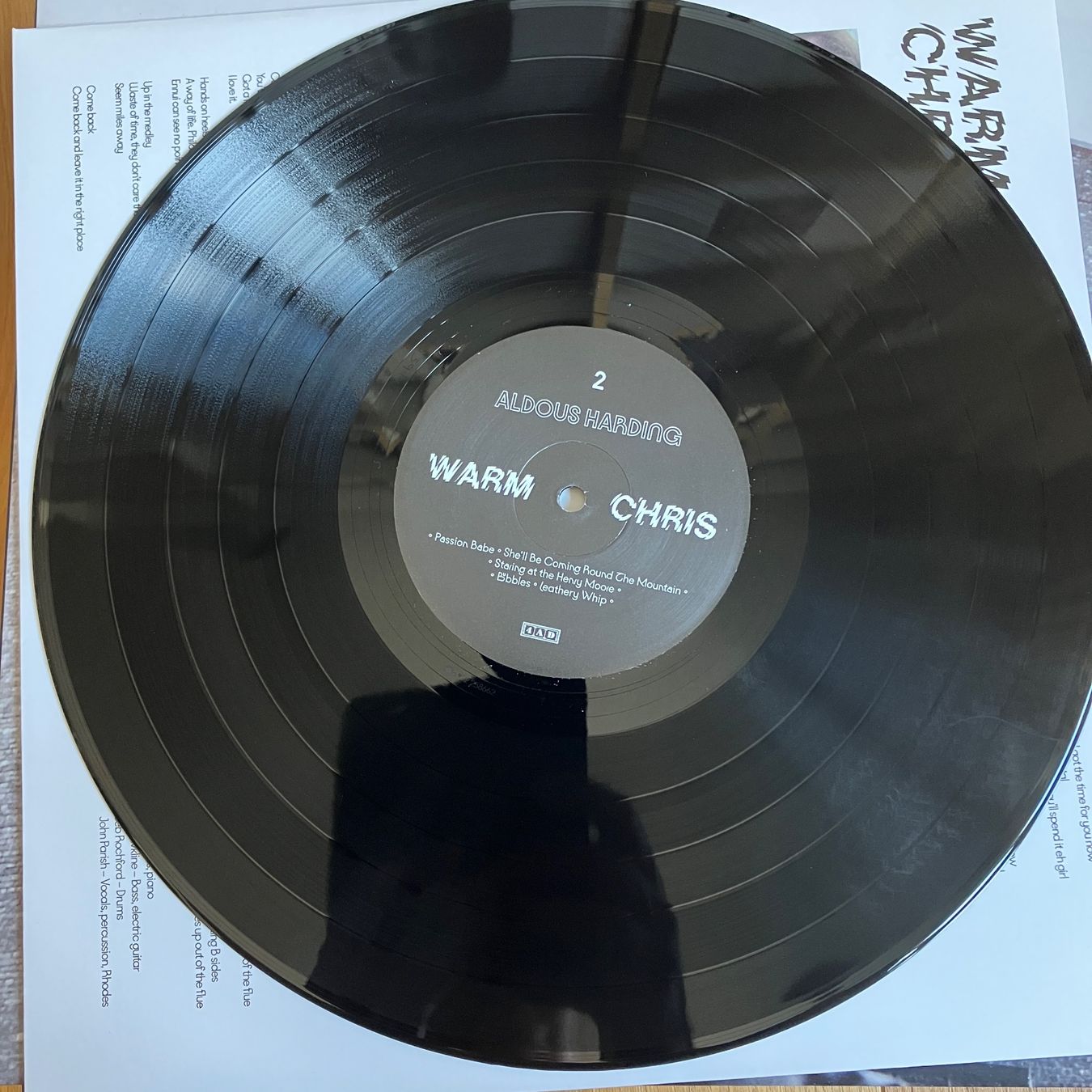 Dischi in vinile: Aldous Harding – Warm Chris – Usato da Altdorf UR venduto da Metallic0 1