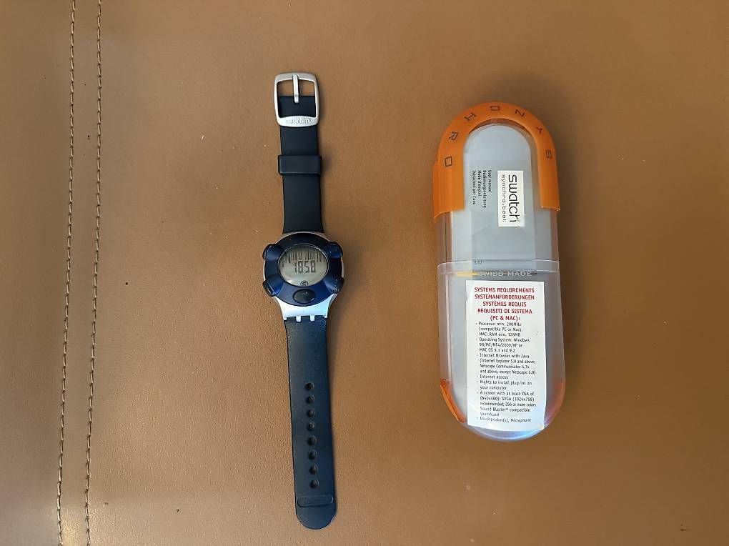 Orologi: Swatch Synchro Beat  – Usato da Kirchberg BE venduto da lostchild