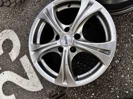 4x ALUTEC Alufelgen 17 Zoll mit Reifen  5-Loch