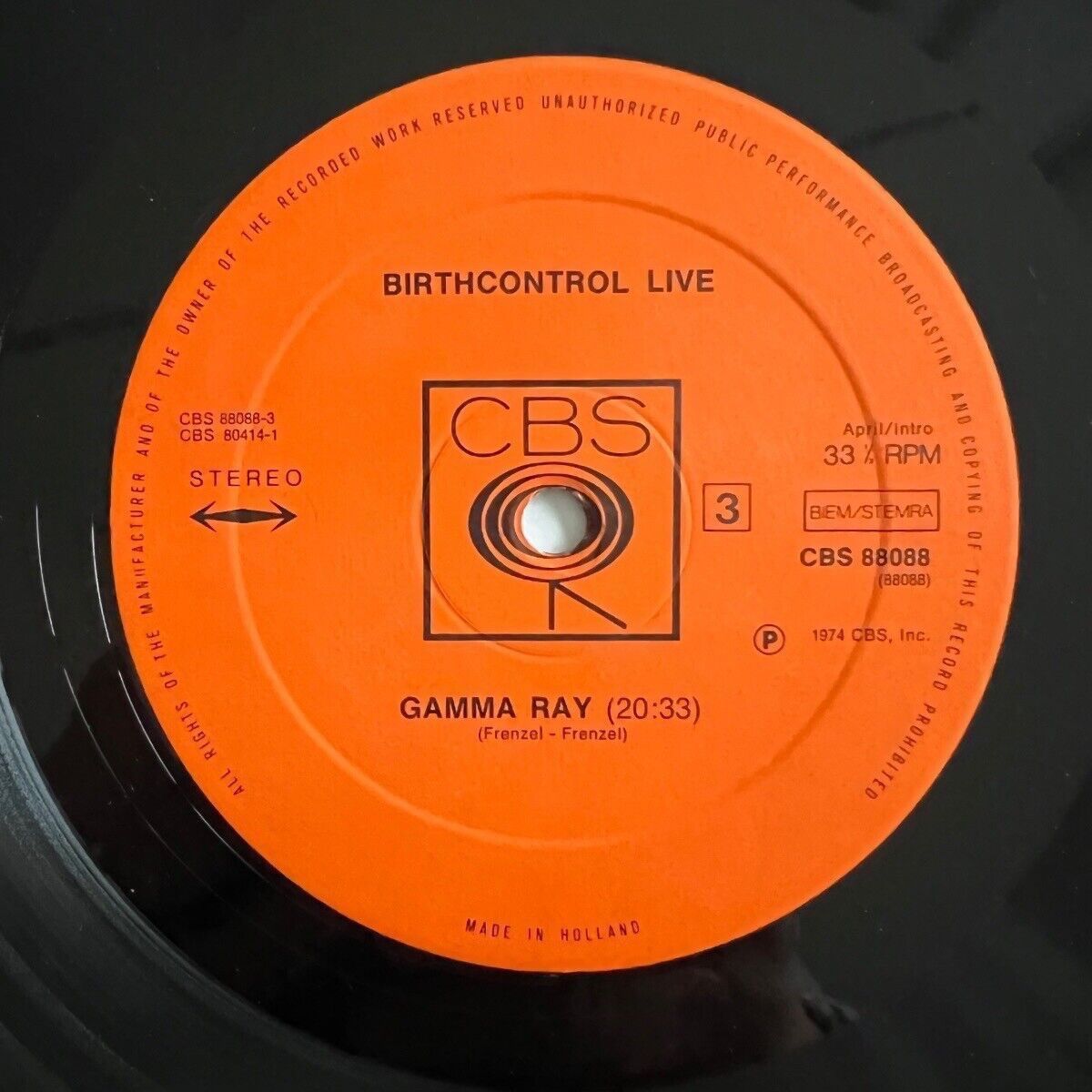 Dischi in vinile: BirthControl - Live / 2 LP - 1. NL-Pressing 1974 - Very nice – Usato da Gais venduto da soundcave57 3