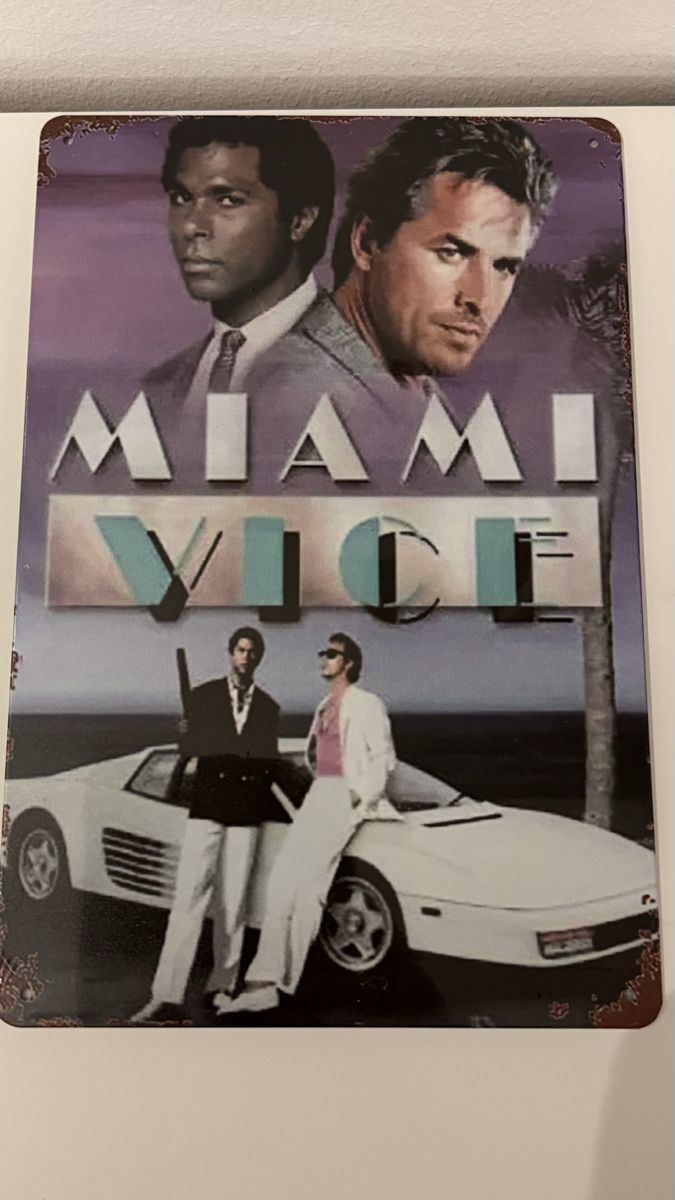 Insegne: Miami Vice Blechschild, cooles 30x20 – Nuovo (secondo la descrizione) da Basel venduto da Zomeg