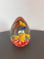 Briefbeschwerer Ei aus Glas