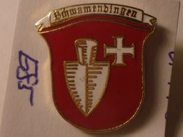 1 Schwammendingen Wappen Pin (E85)