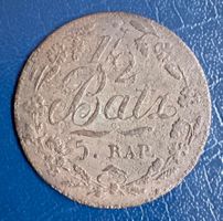 Kantonsmünze Waadt 1 1/2 Batzen 5 Rappen 1818 🇨🇭