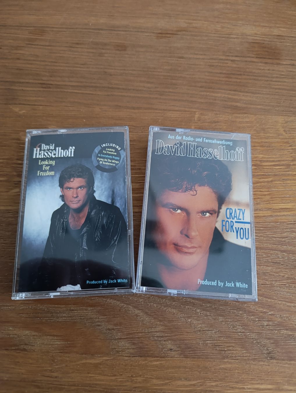 Musicassette: David Hasselhoff - Crazy for you / Looking for freedom – Usato da seengen venduto da RevGoatfreed