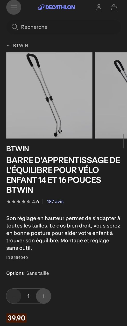 Decathlon Biciclette: VÉLO 16 POUCES 4-6 ANS – Usato da Eschert venduto da nicolas1987 5