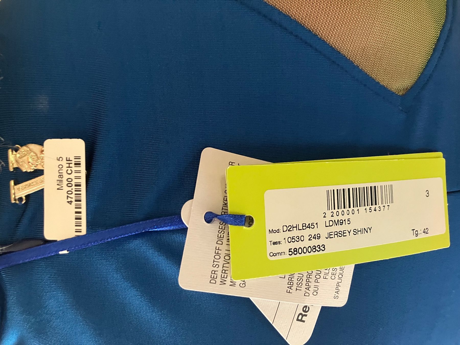 Versace Vestiti: Versace Kleid Gr.42 NEU – Usato da Erlenbach im Simmental! venduto da Simmentaler-Perlen 2