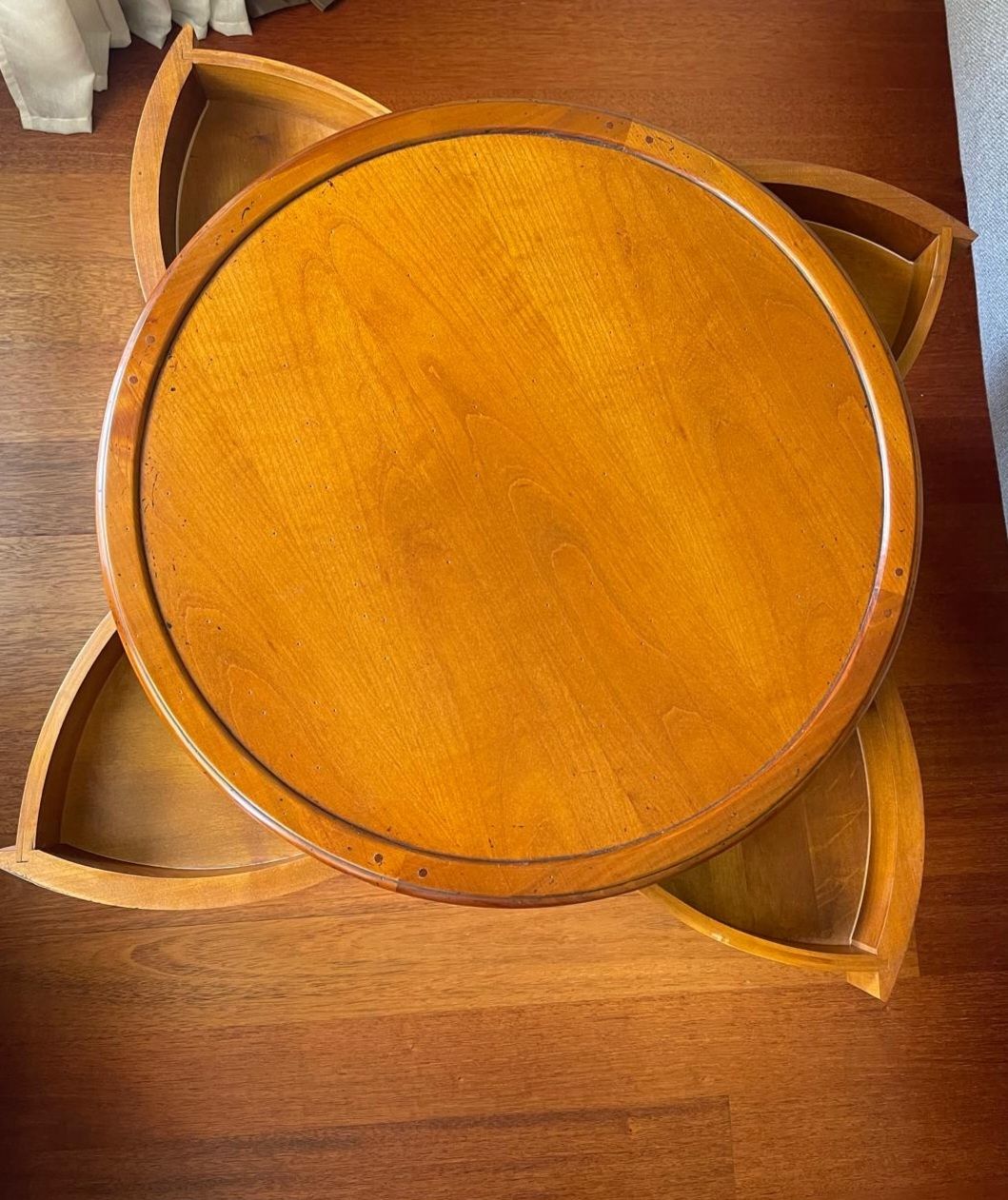 Tavoli: Table basse ronde - Design fleurale – Nuovo (secondo la descrizione) da Genève venduto da Jojo_pokemon 4